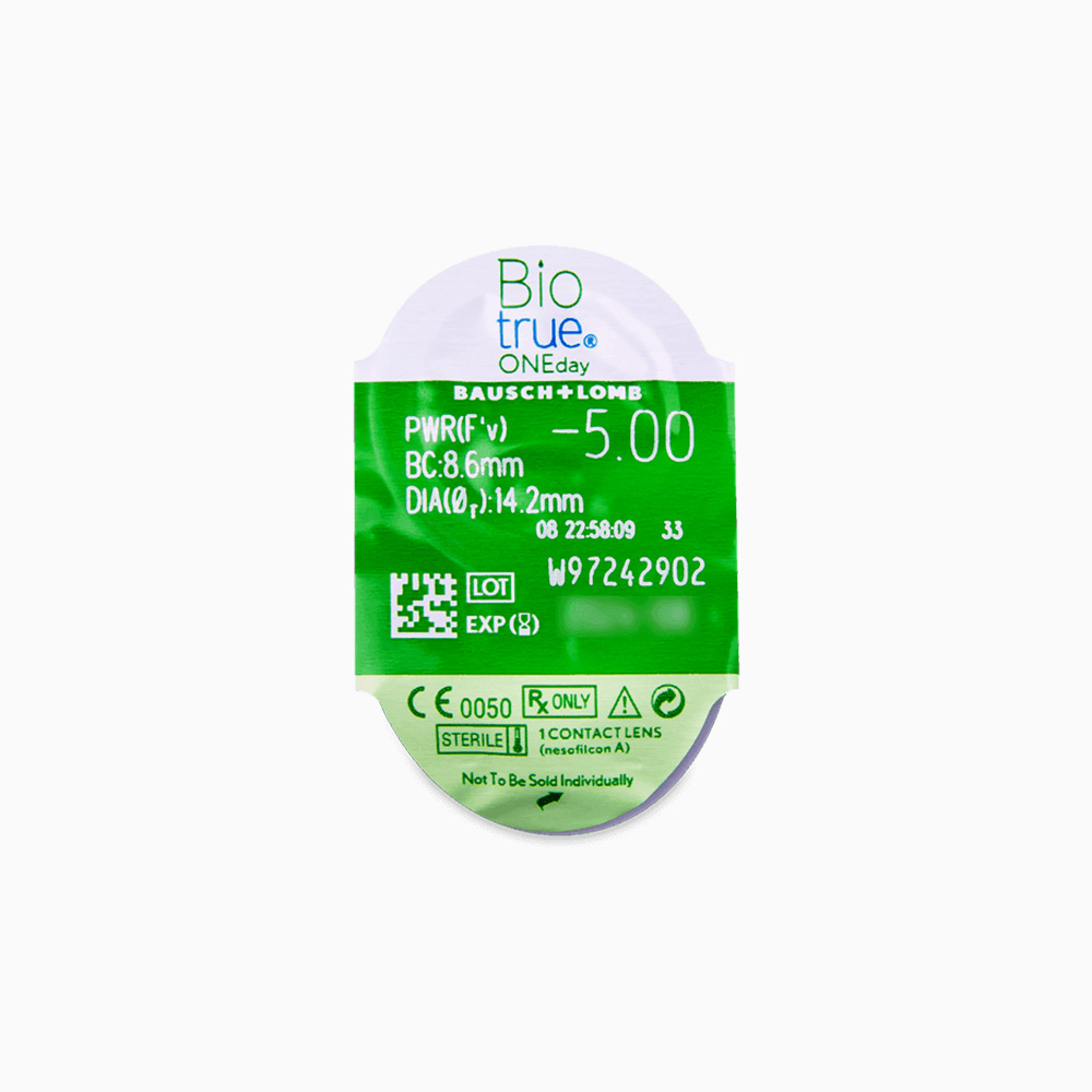 Контактні лінзи Biotrue ONEday 30 шт
