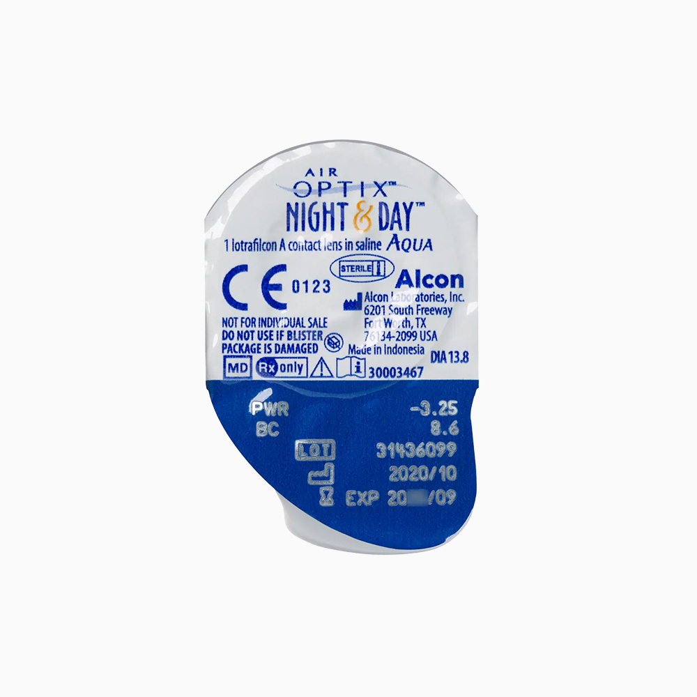 Контактні лінзи Air Optix Night & Day Aqua 3 шт.