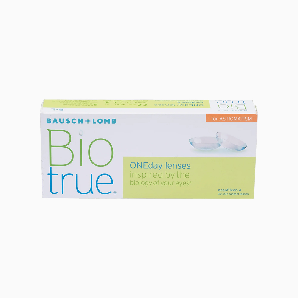 Контактні лінзи Biotrue ONEday for astigmatism 30 шт
