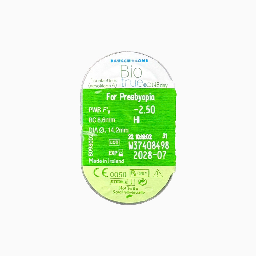 Контактні лінзи BioTrue ONEday for Presbyopia 30 шт