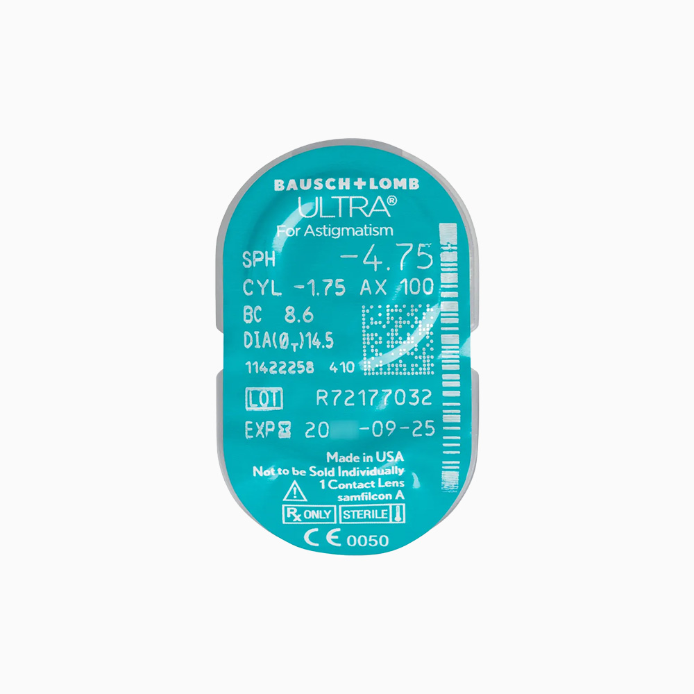 Контактні лінзи Ultra  for Astigmatism 3 шт