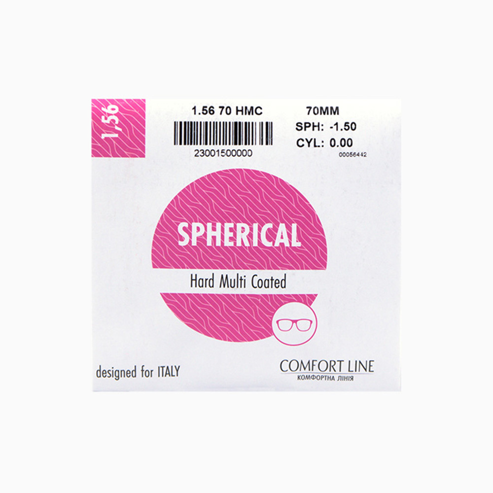 Оптична лінза Comfort Line 1,56 HMC