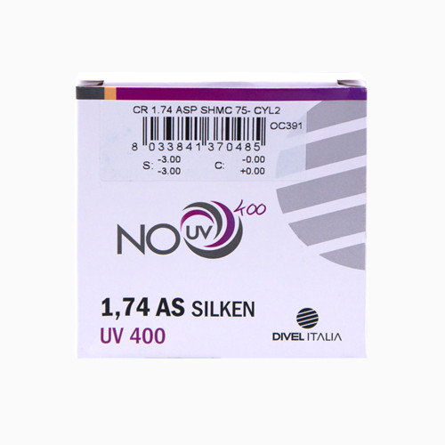 Оптична лінза  Divel Italia 1.74 AS Silken