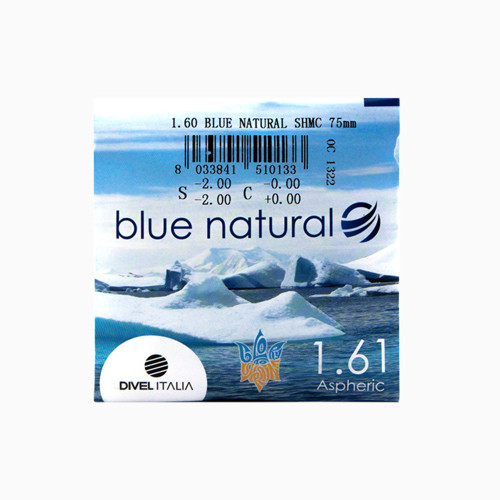 Комп'ютерна оптична лінза Divel Italia 1.61 Silken Blue Natural