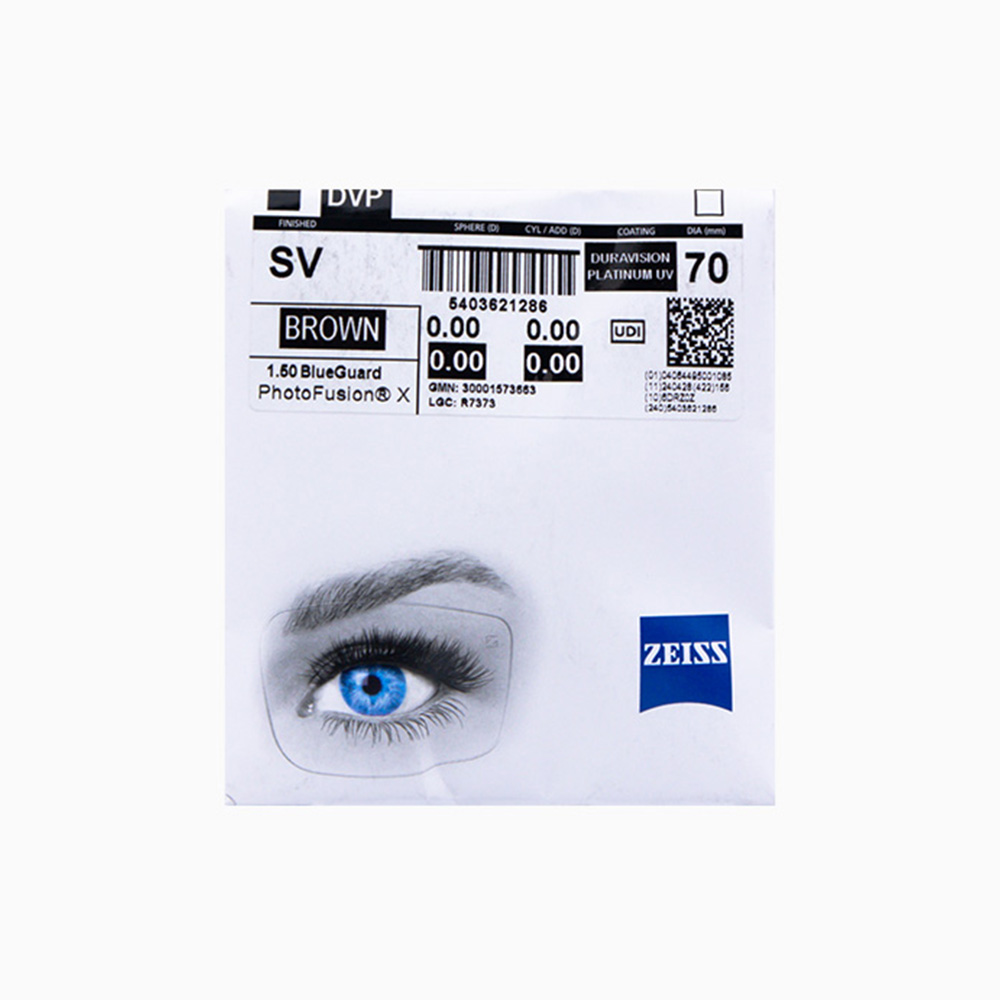 Фотохромна оптична лінза Zeiss Monof. Sph 1.5 PF stock