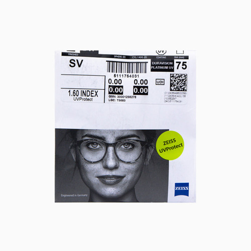 Оптична лінза Zeiss Monof. Sph 1.6 stock DVP UV