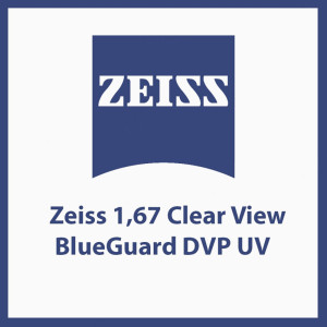 Комп'ютерна оптична лінза Zeiss Monof. ClearView BlueGard DVP 1.67 stock