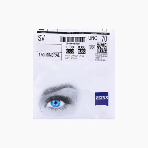Оптична мінеральна лінза Zeiss SV Min. Sph 1.5 stock unc