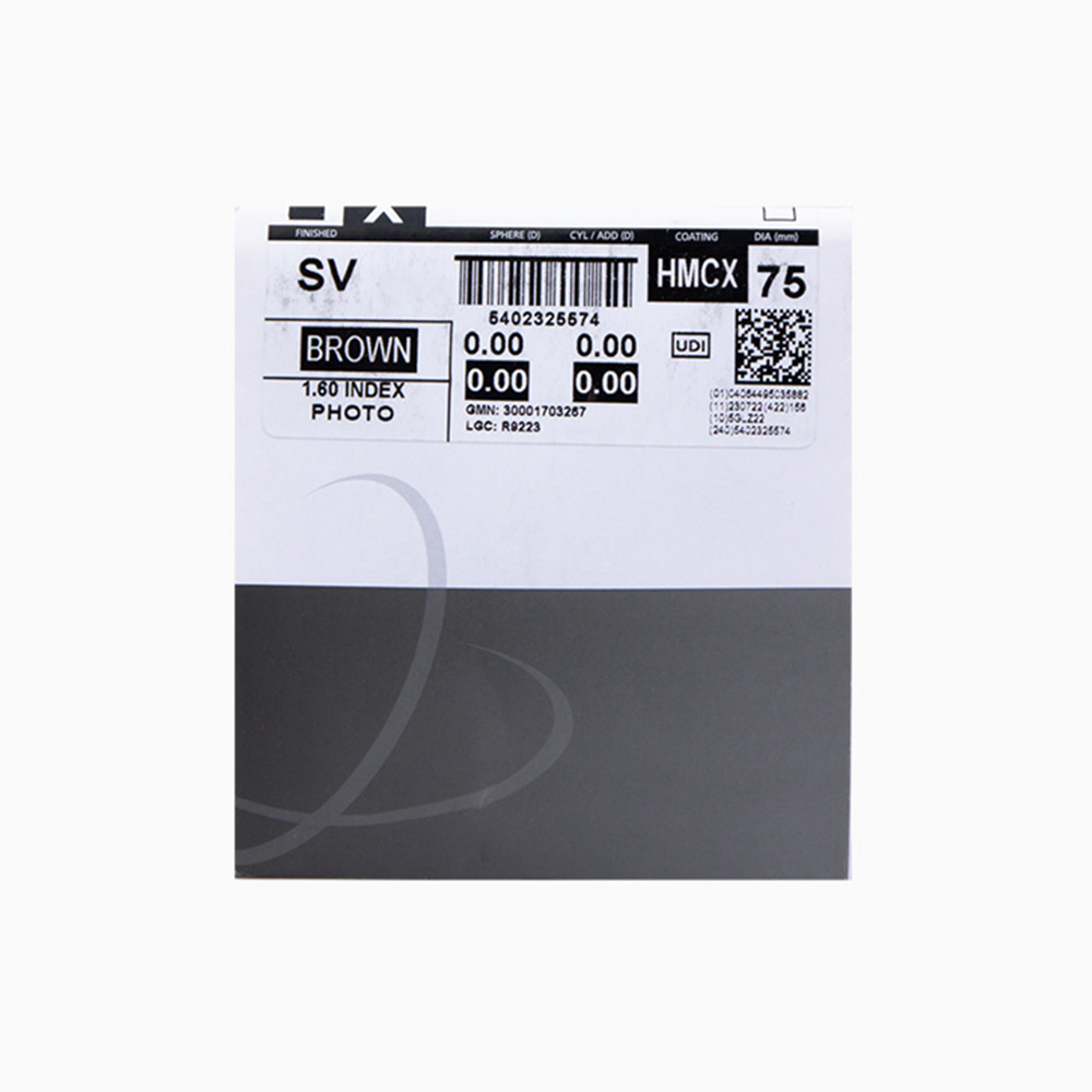 Фотохромна оптична лінза Synchrony SV 1.6 PH BR/GR HMCХ stock