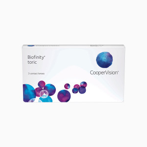 Контактні лінзи Biofinity Toric 3 шт