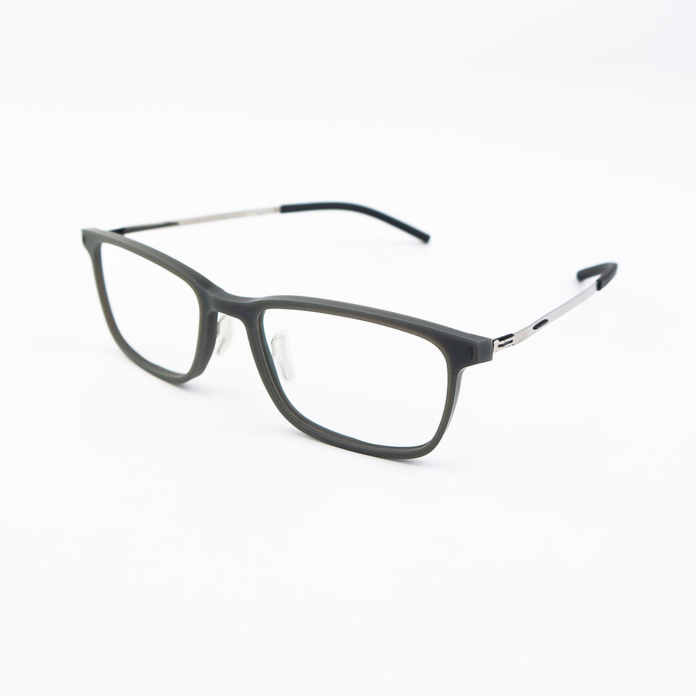 Оправа IC! Berlin Akito :New Gray Roungh :Pearl: Black